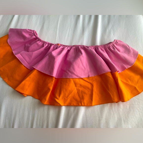 Shein cropped flare tube top - Picture 1 of 3